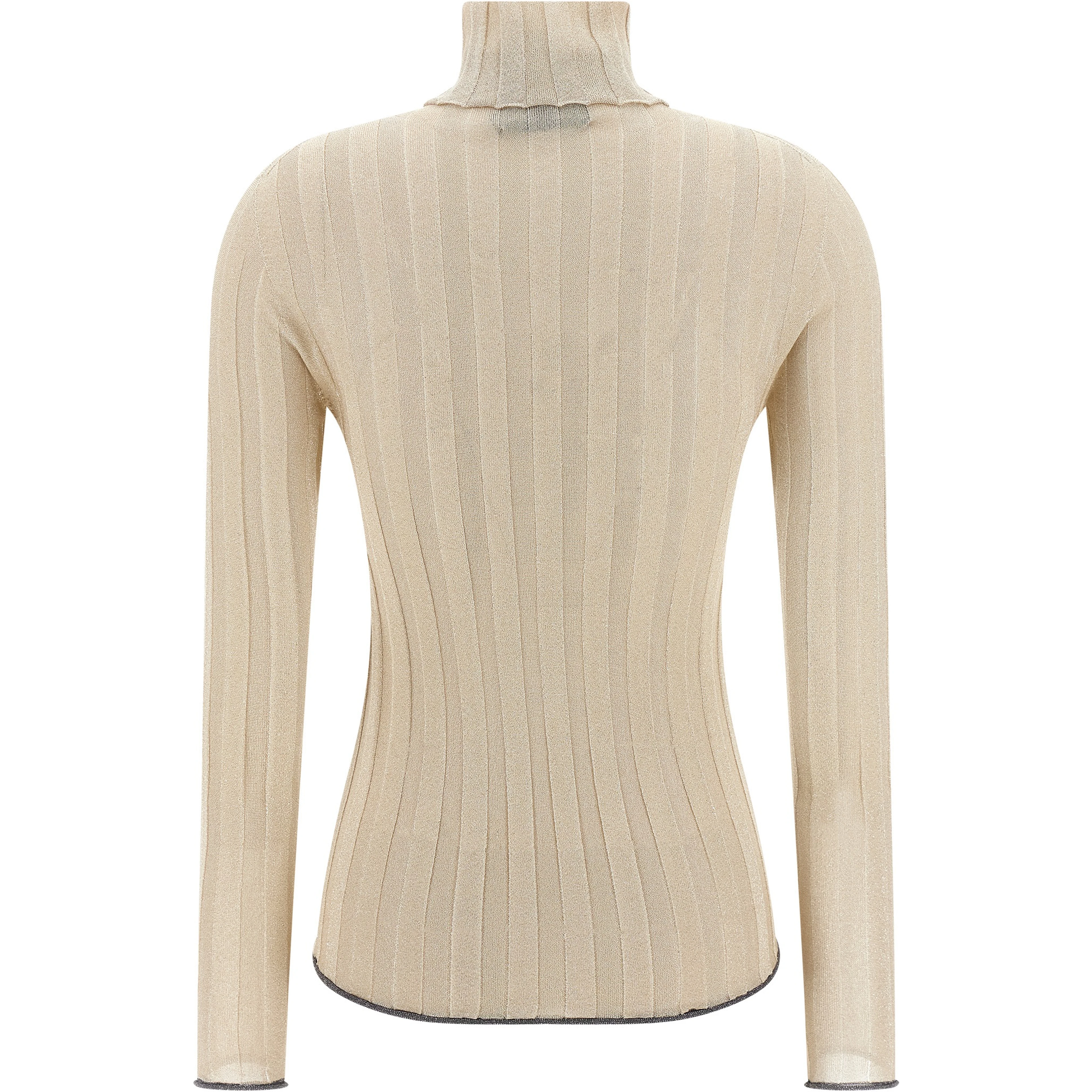 Gold Viscose Cardigan