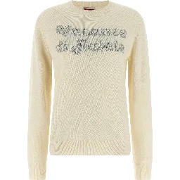 White Wool Cardigan