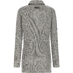 Gray Cotton Short Dress