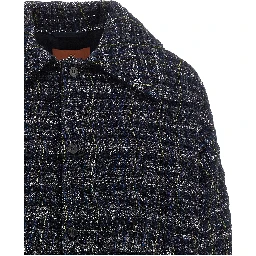 Blue Viscose Coat