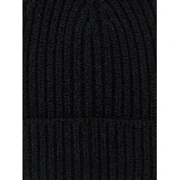 Black Wool Beanie