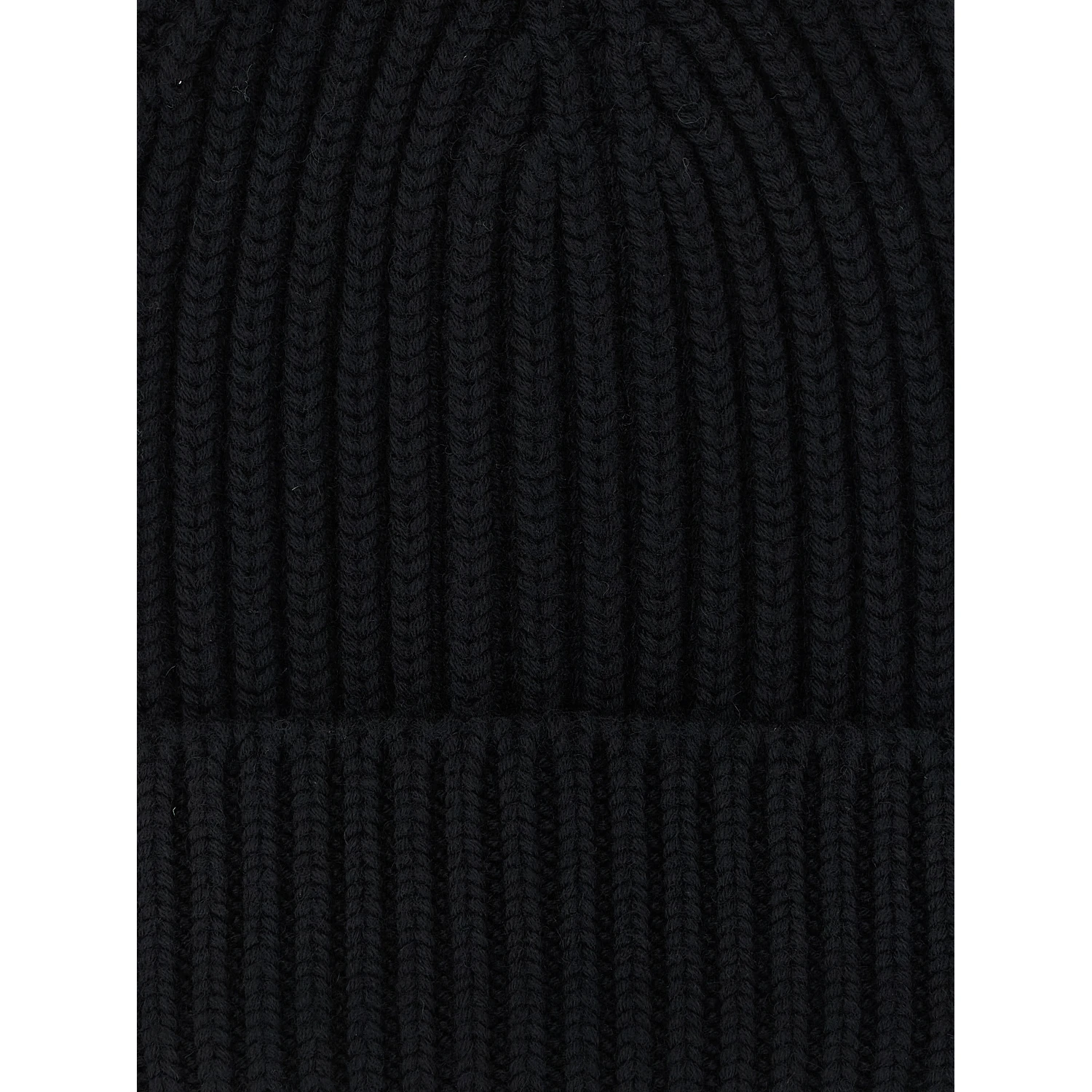 Black Wool Beanie