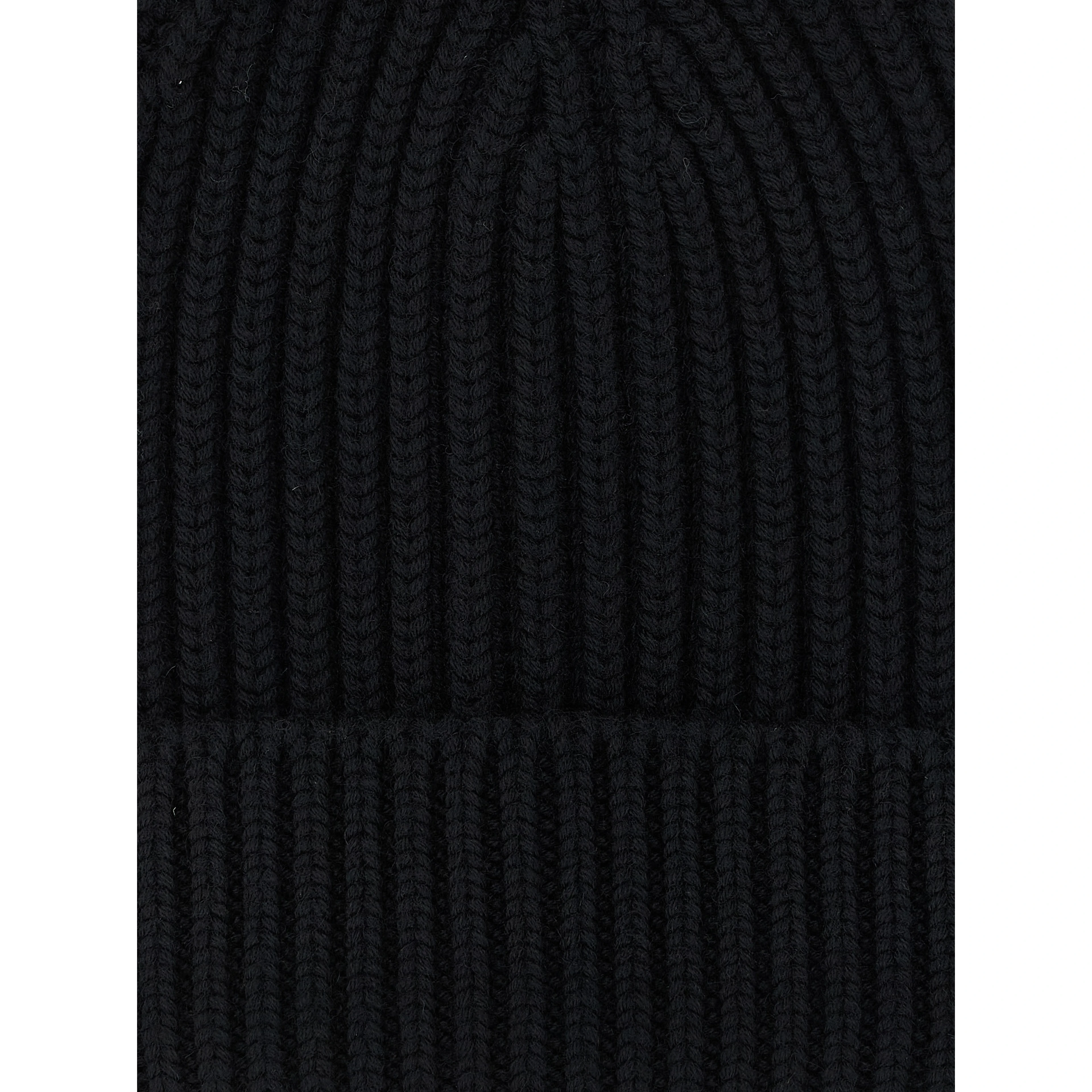 Black Wool Beanie