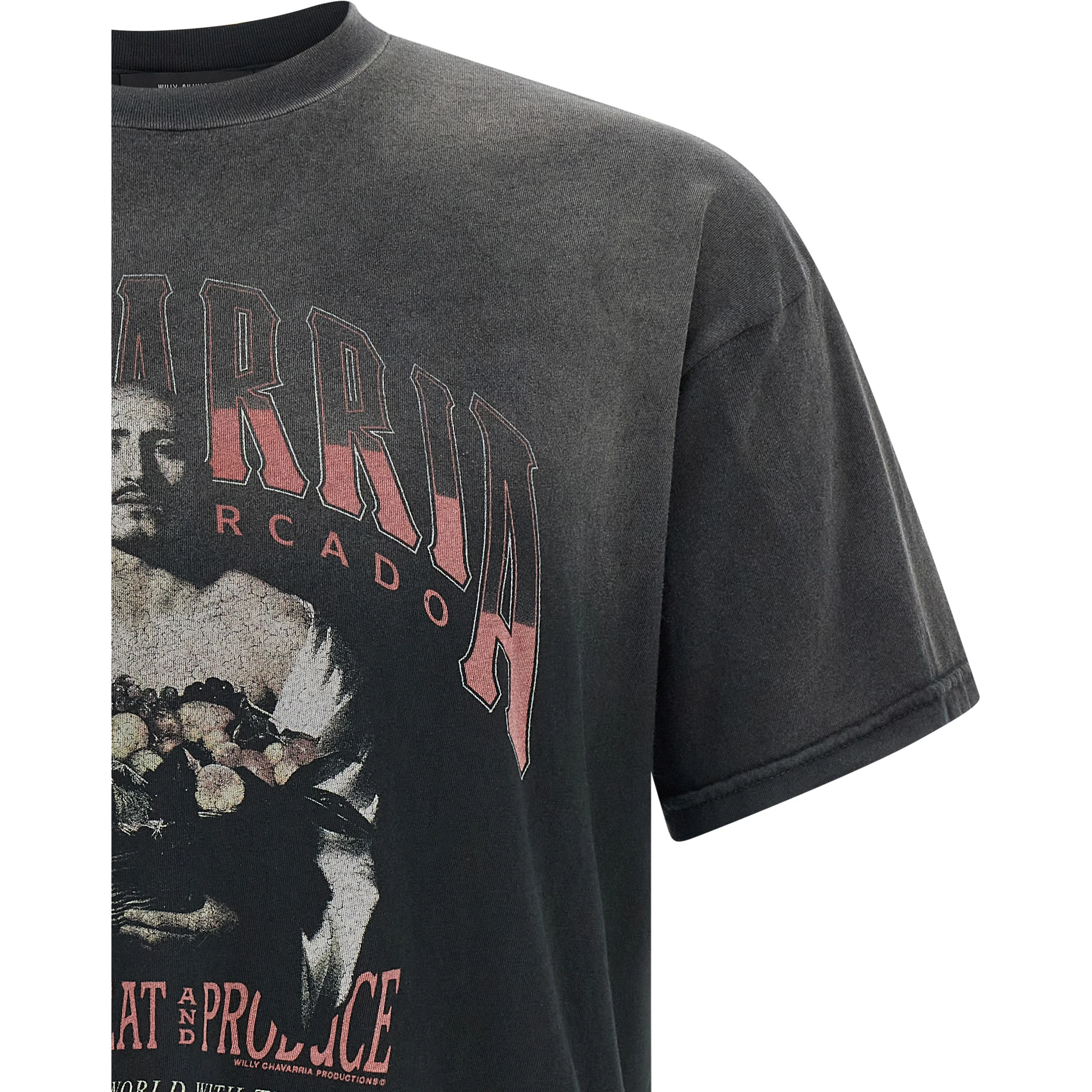 Black Cotton T-Shirt