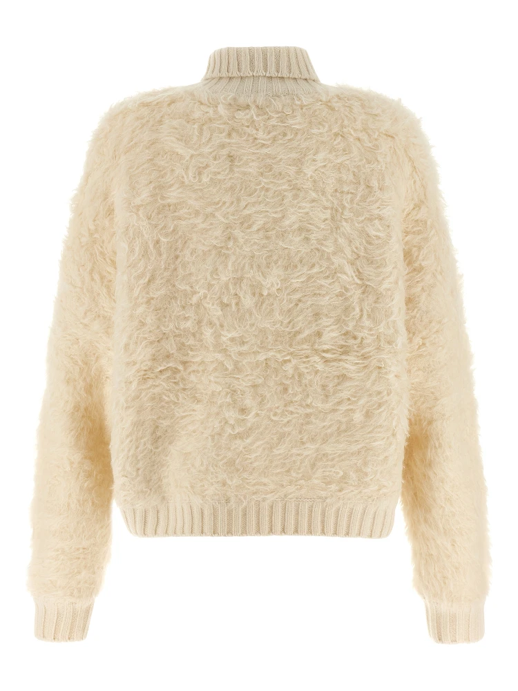 White Wool Cardigan alternative