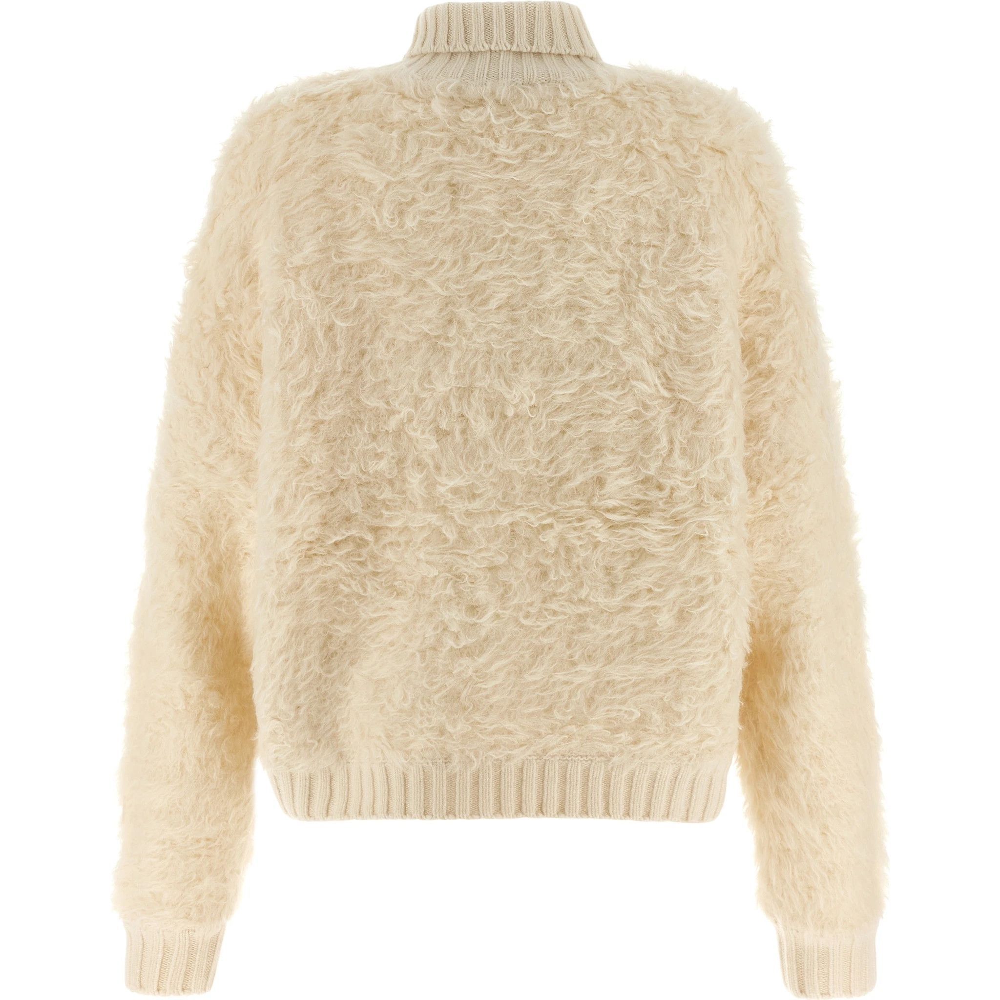 White Wool Cardigan