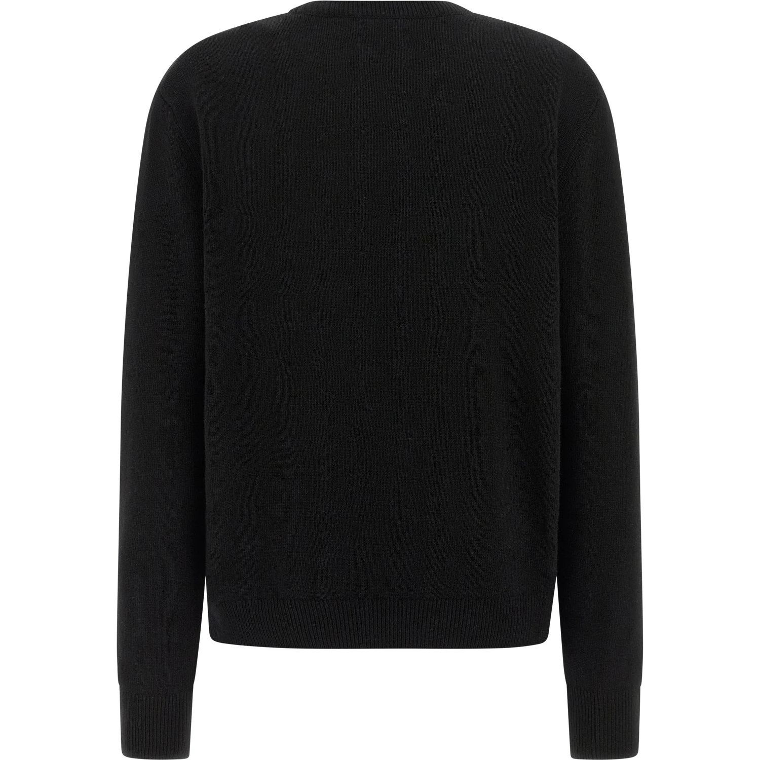 Black Wool Cardigan