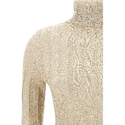 Gold Viscose Cardigan