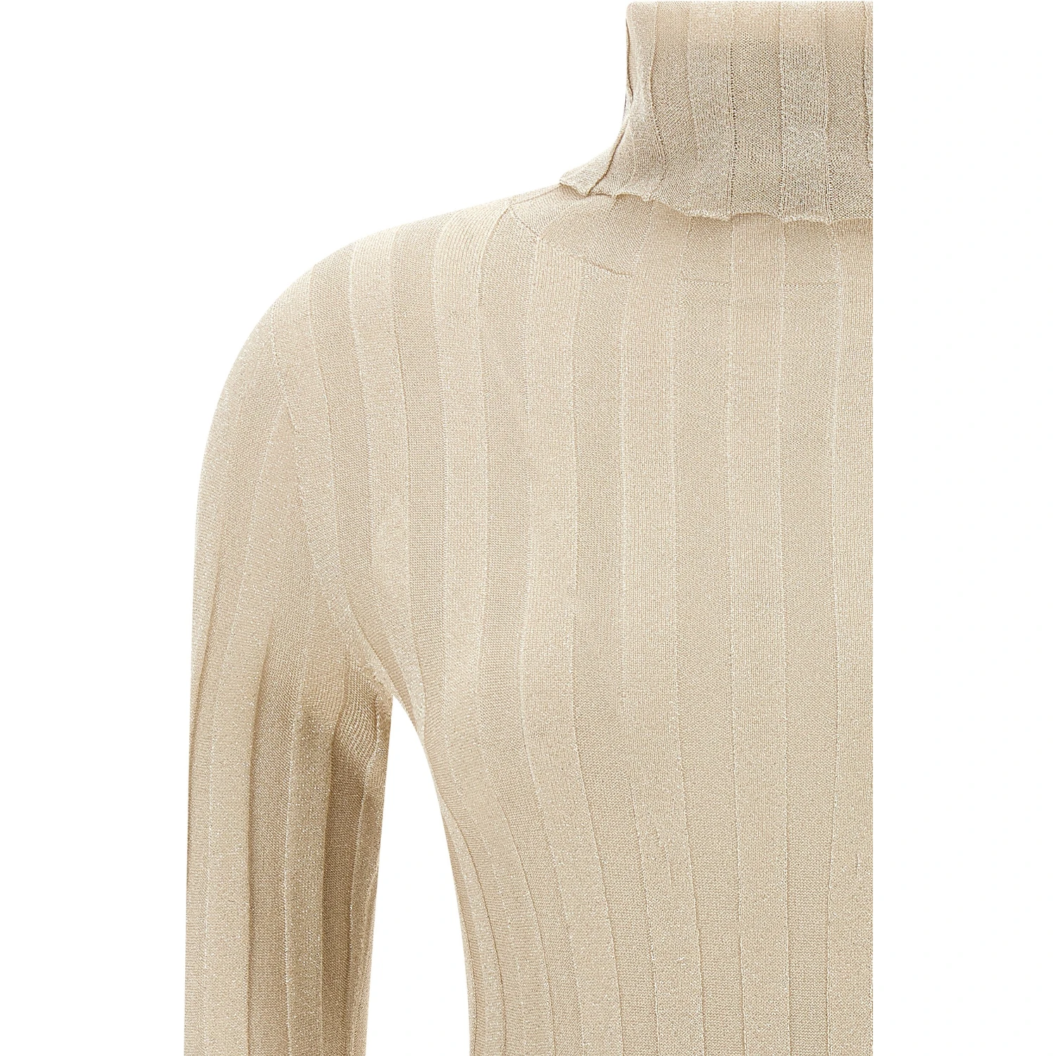 Gold Viscose Cardigan