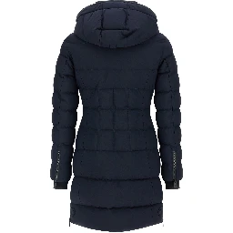Blue Nylon Parka