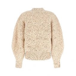 Beige Wool Cardigan