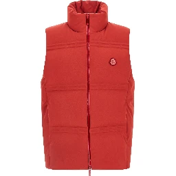 Multicolor Polyamide Sleeveless Jacket