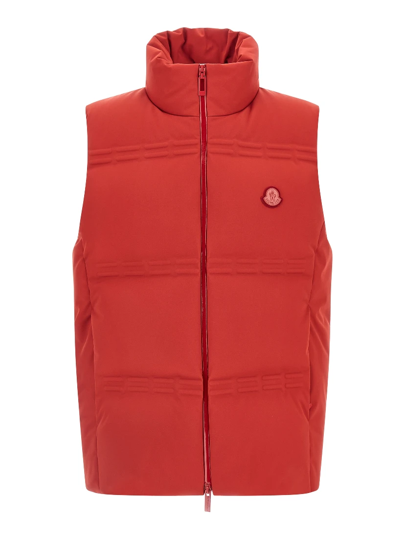 Multicolor Polyamide Sleeveless Jacket