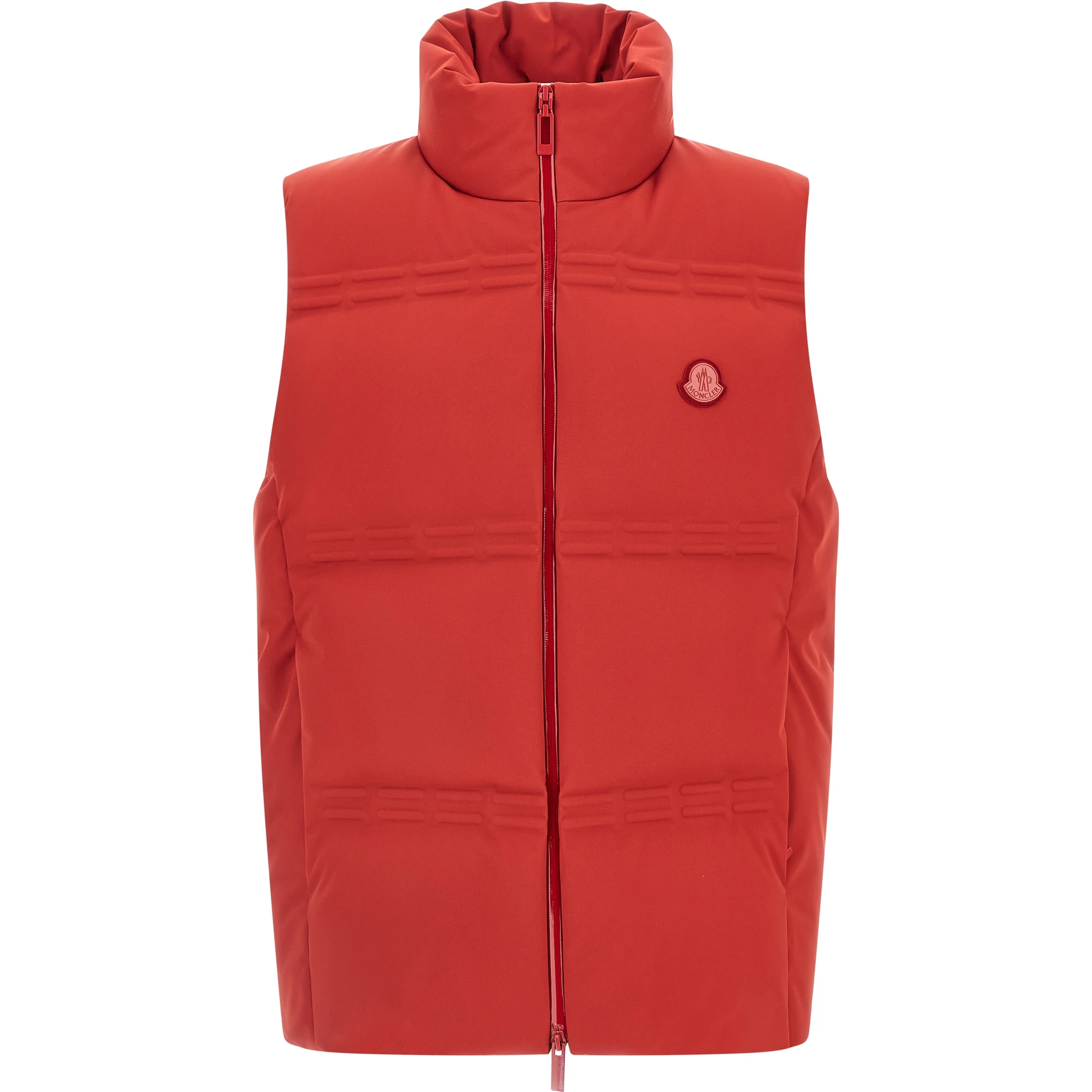 Multicolor Polyamide Sleeveless Jacket