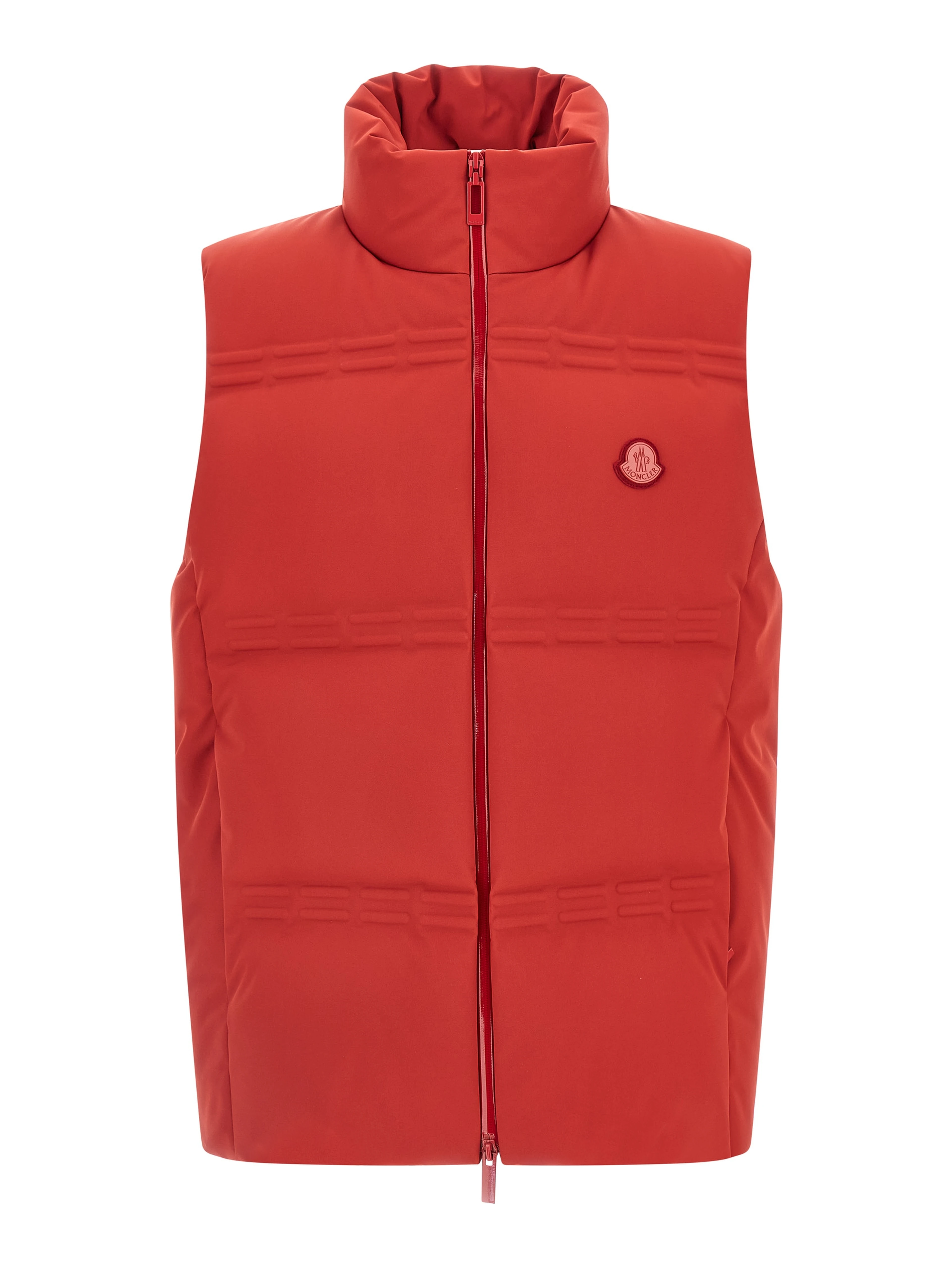 Multicolor Polyamide Sleeveless Jacket