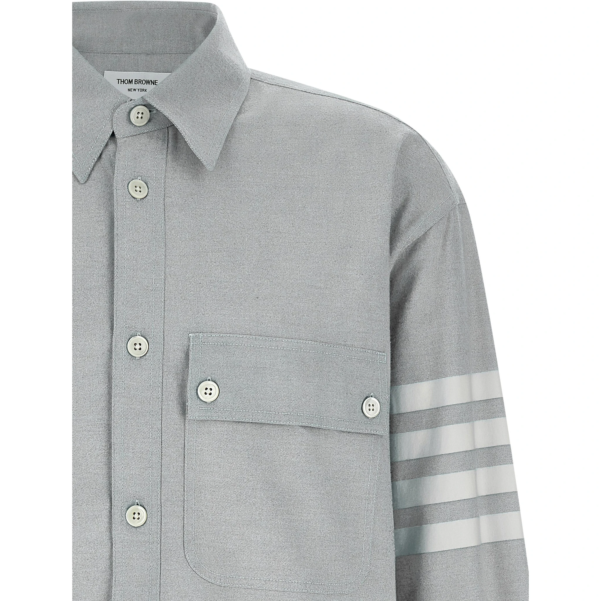 Gray Cotton Blouse