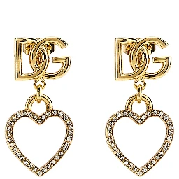 Gold Brass Earrings