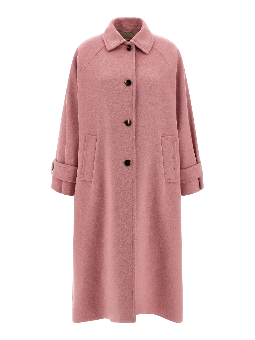 Multicolor Virgin Wool Coat
