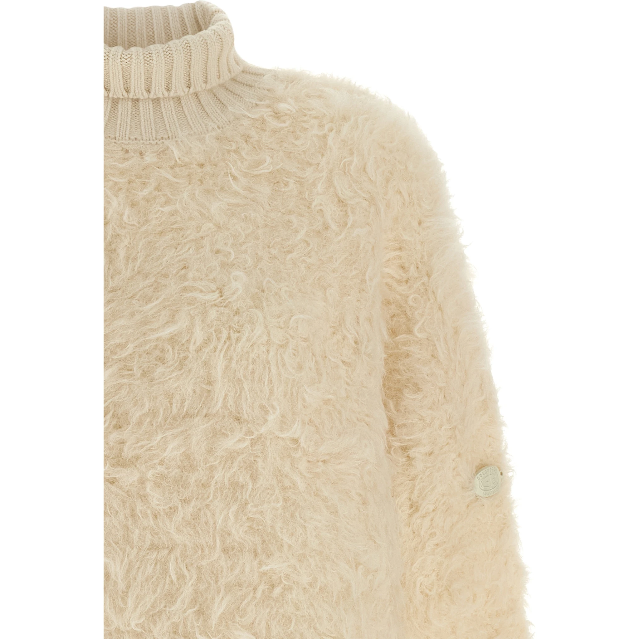 White Wool Cardigan