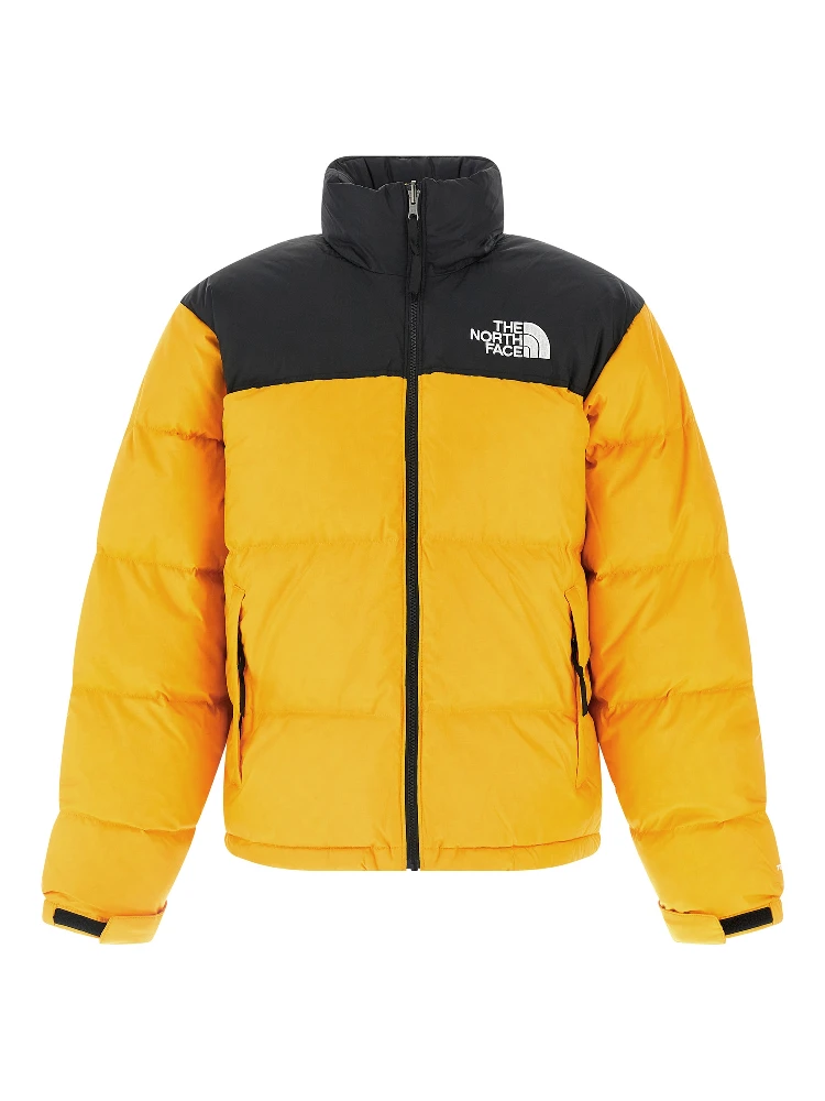Bicolor Nylon Full-Length Jacket