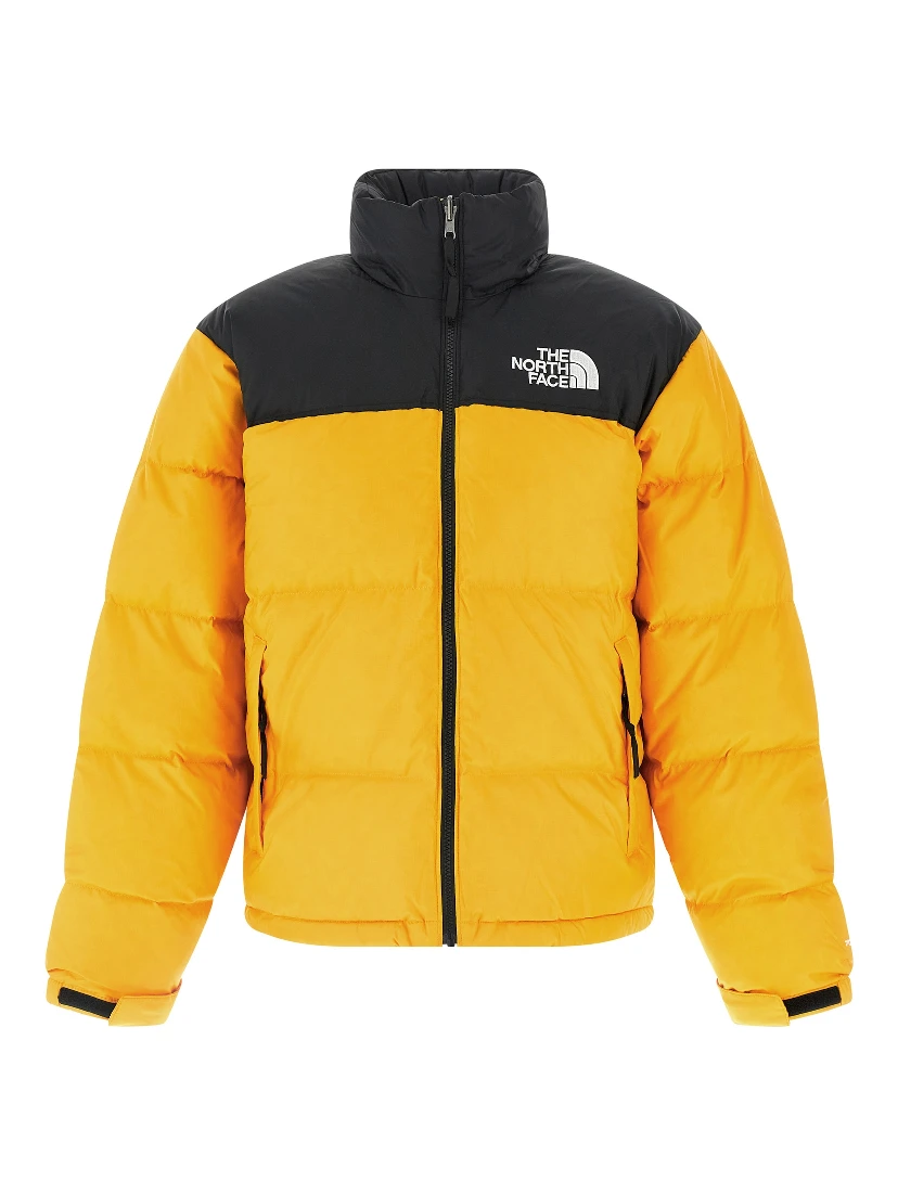 Bicolor Nylon Full-Length Jacket