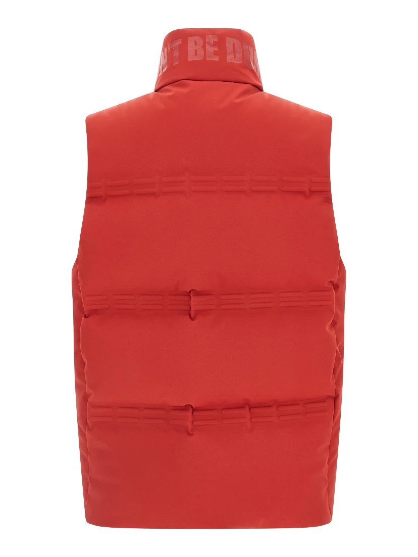 Multicolor Polyamide Sleeveless Jacket