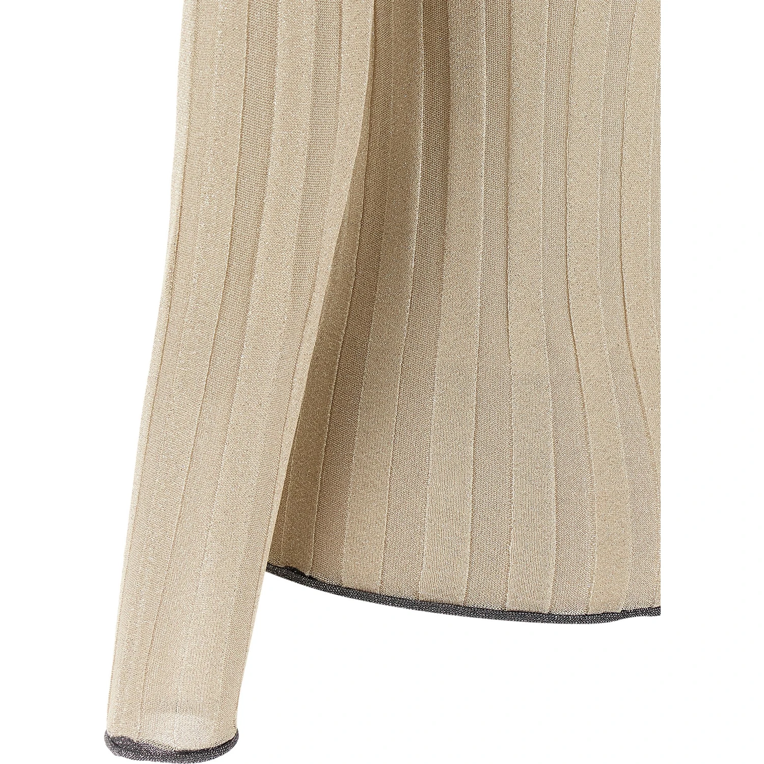 Gold Viscose Cardigan