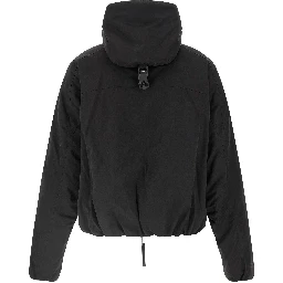 Black Polyester Shell Jacket