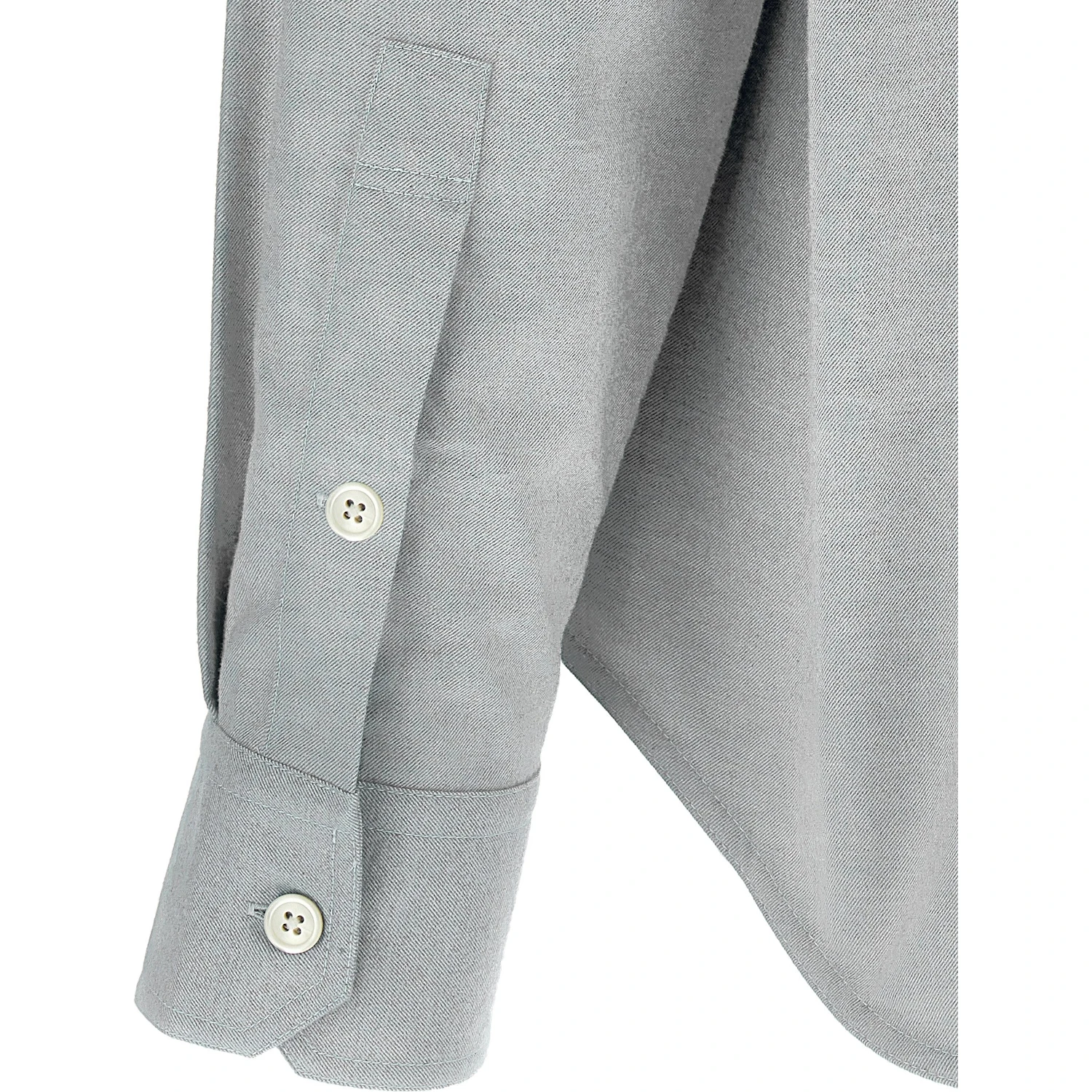 Gray Cotton Blouse