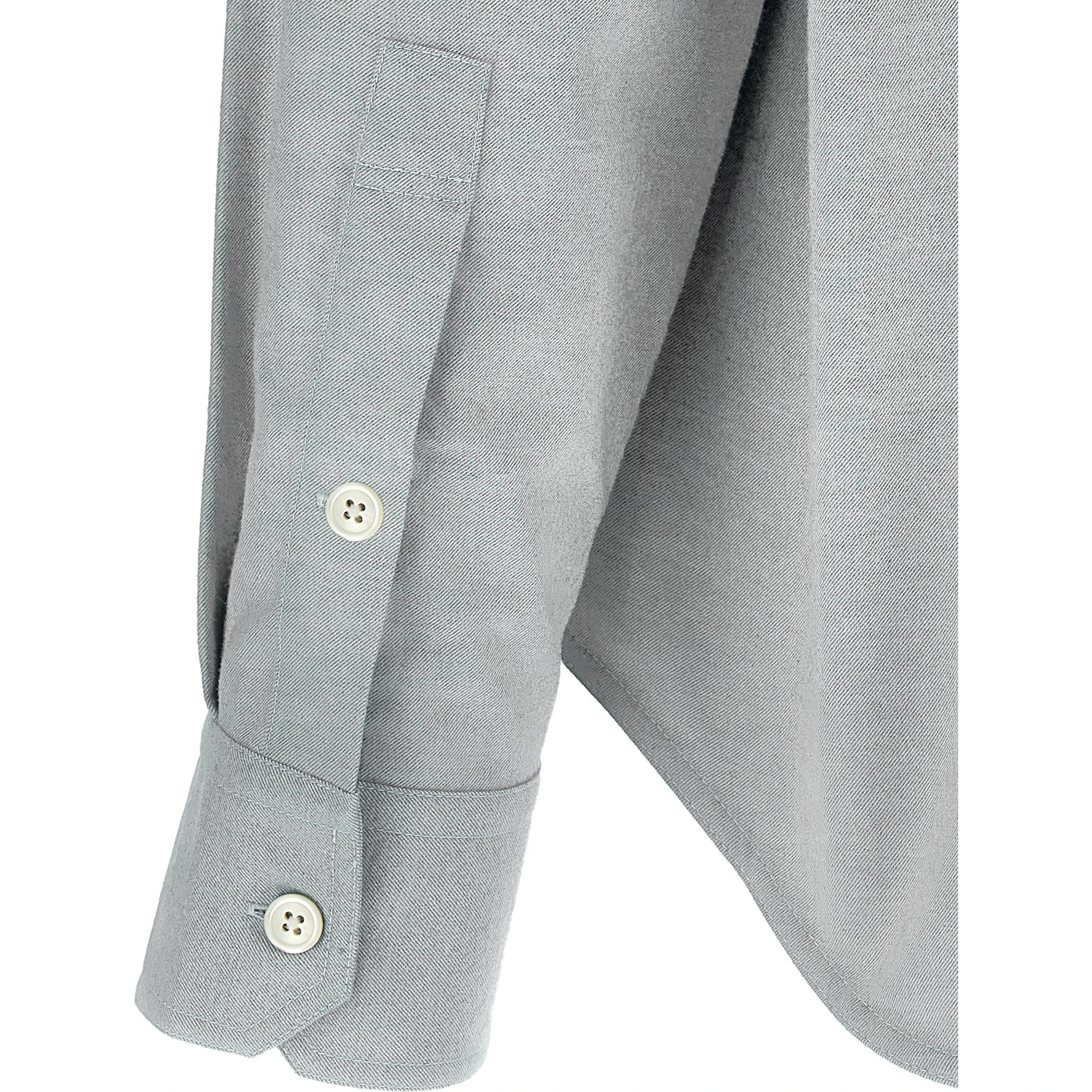 Gray Cotton Blouse