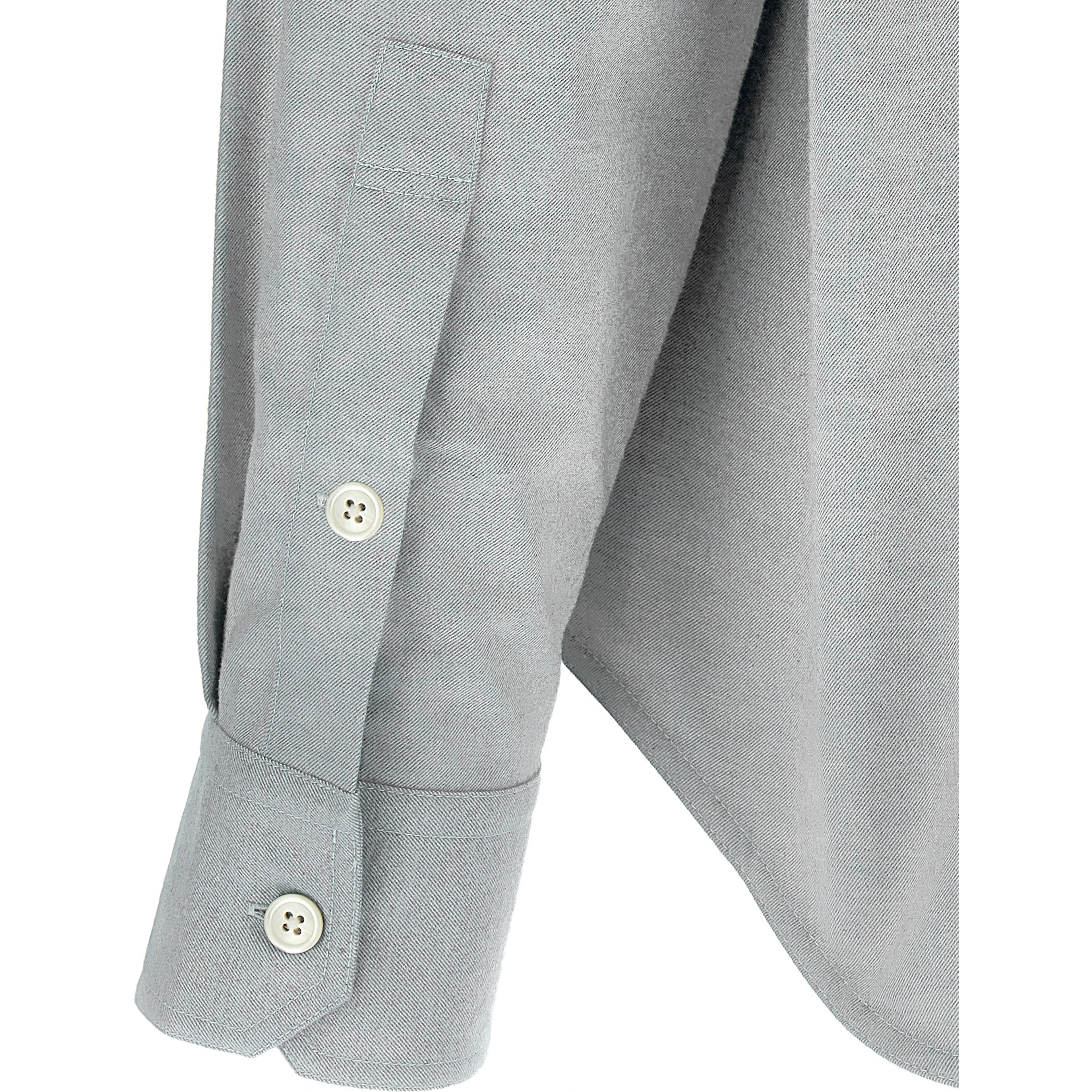 Gray Cotton Blouse
