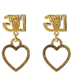 Gold Brass Earrings