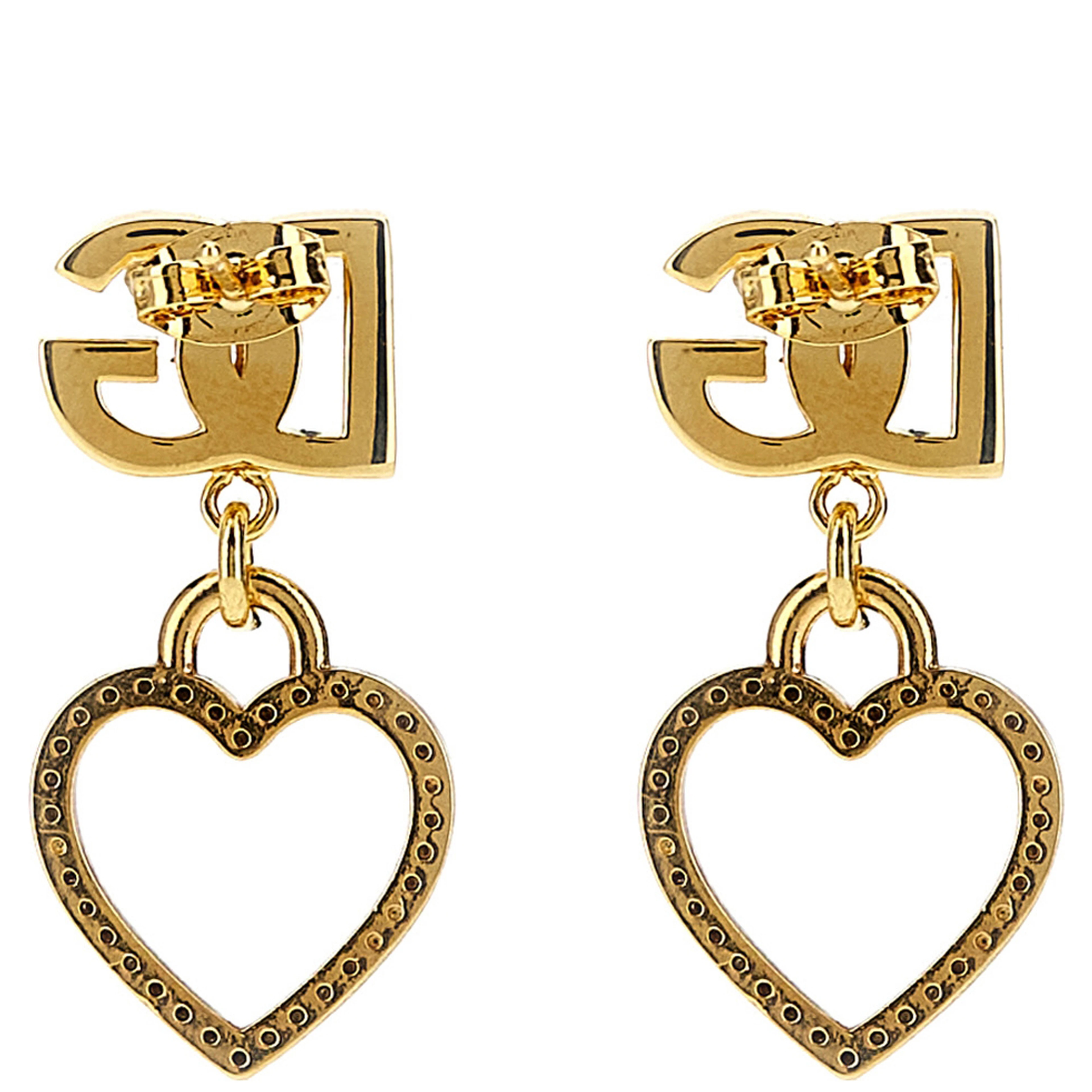 Gold Brass Earrings