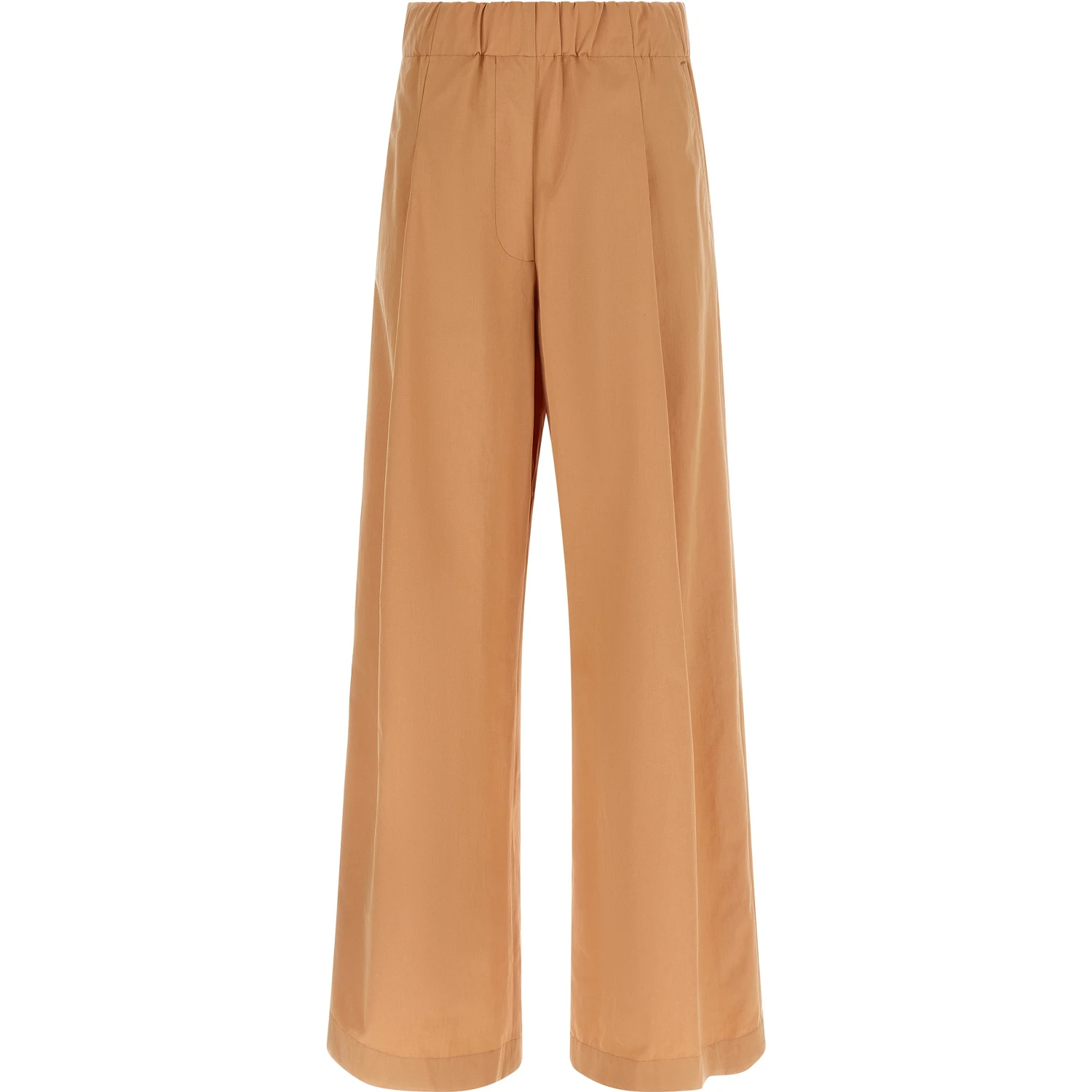 Multicolor Cotton Casual Pants