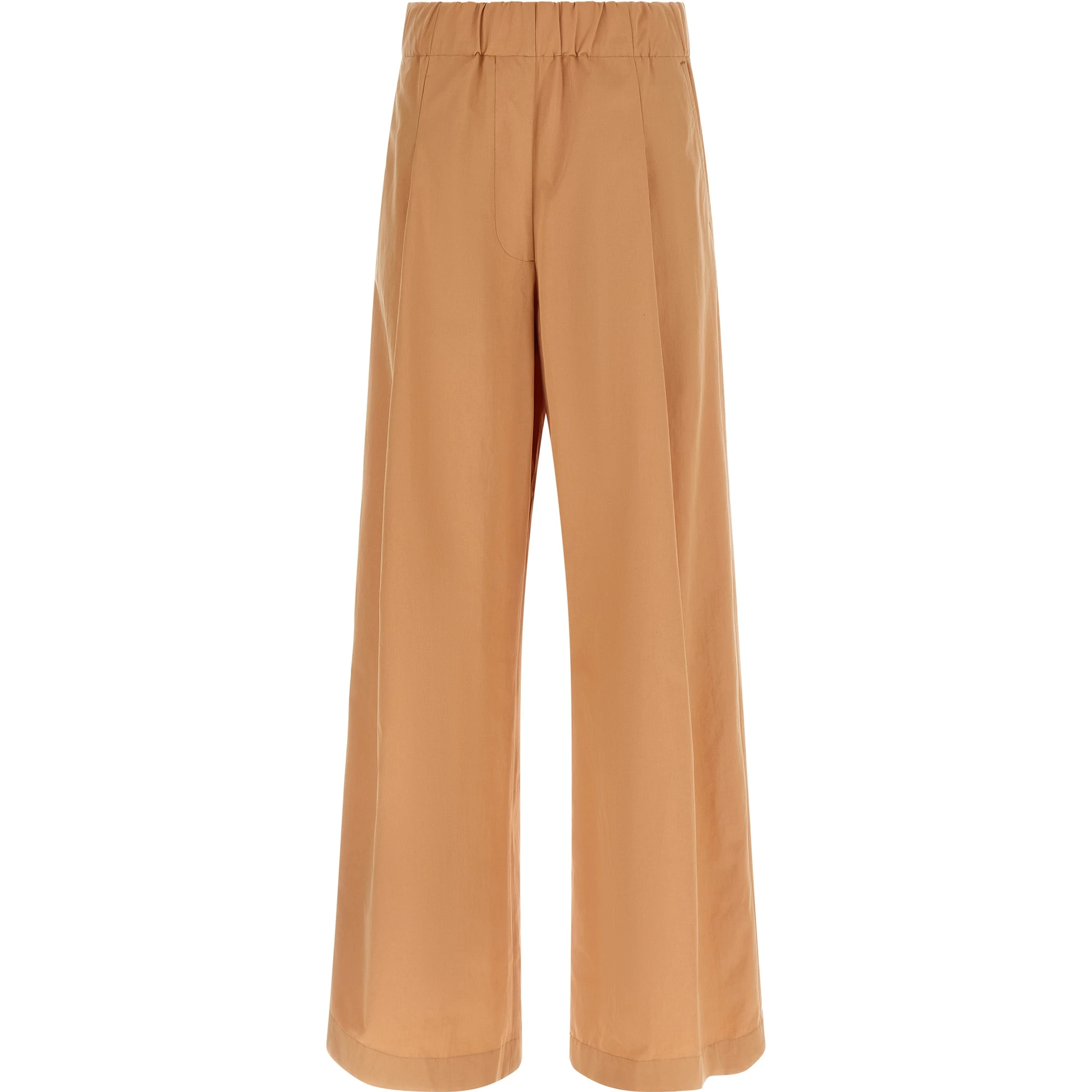 Multicolor Cotton Casual Pants