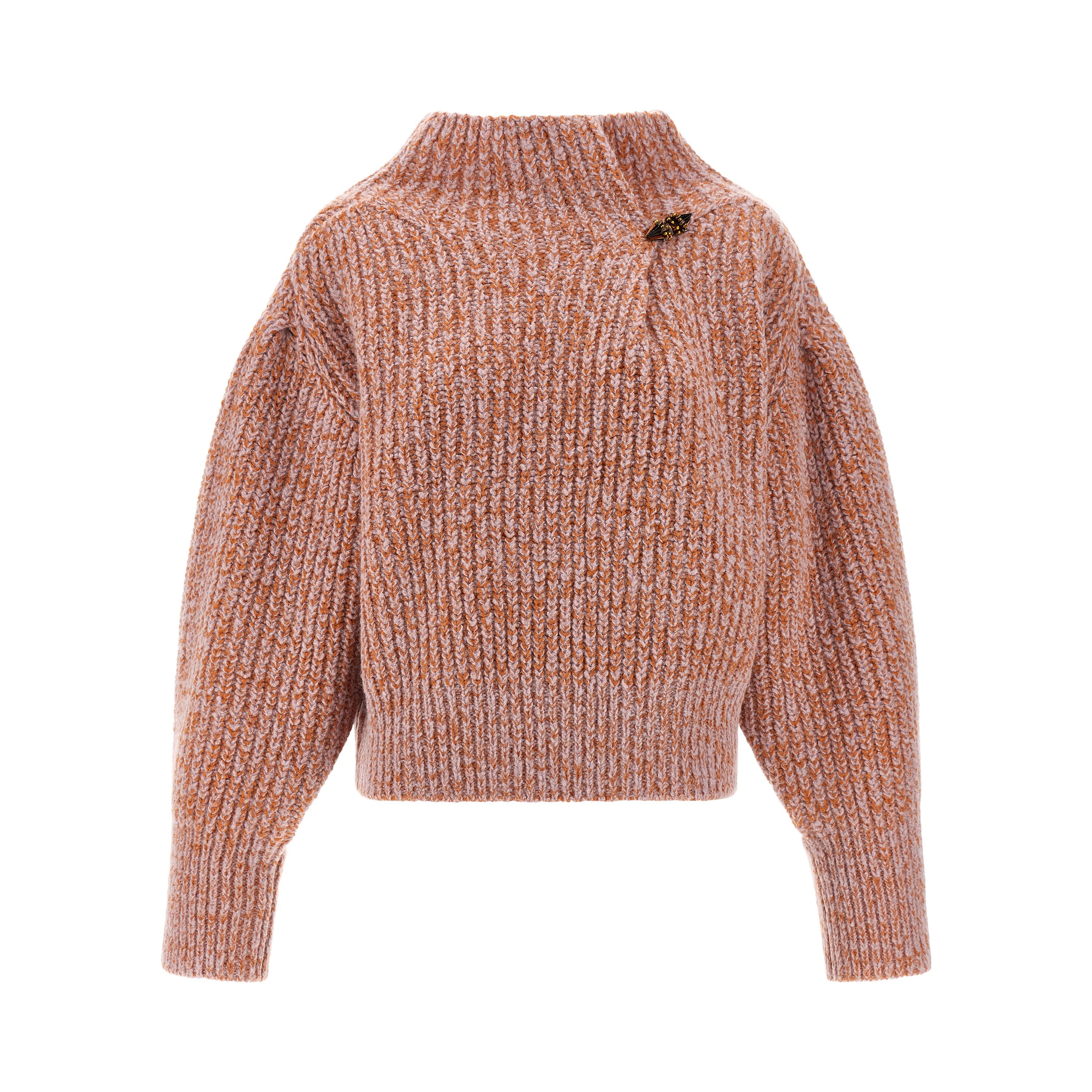 Multicolor Wool Cardigan