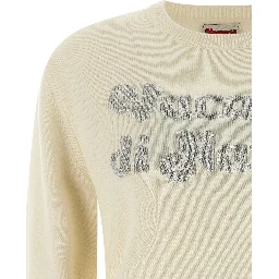 White Wool Cardigan