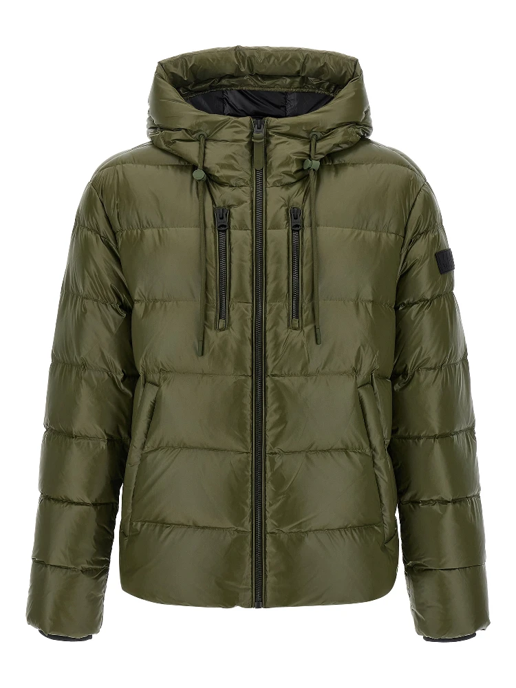 Bicolor Nylon Shell Jacket