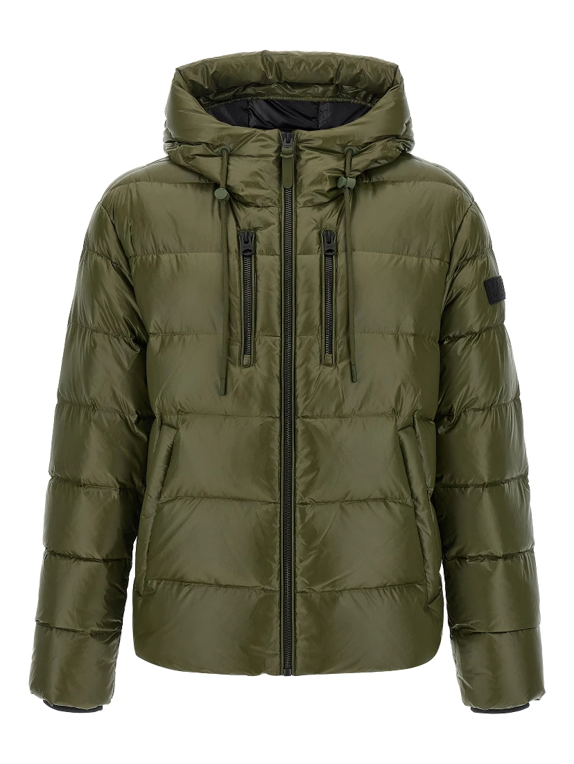Bicolor Nylon Shell Jacket