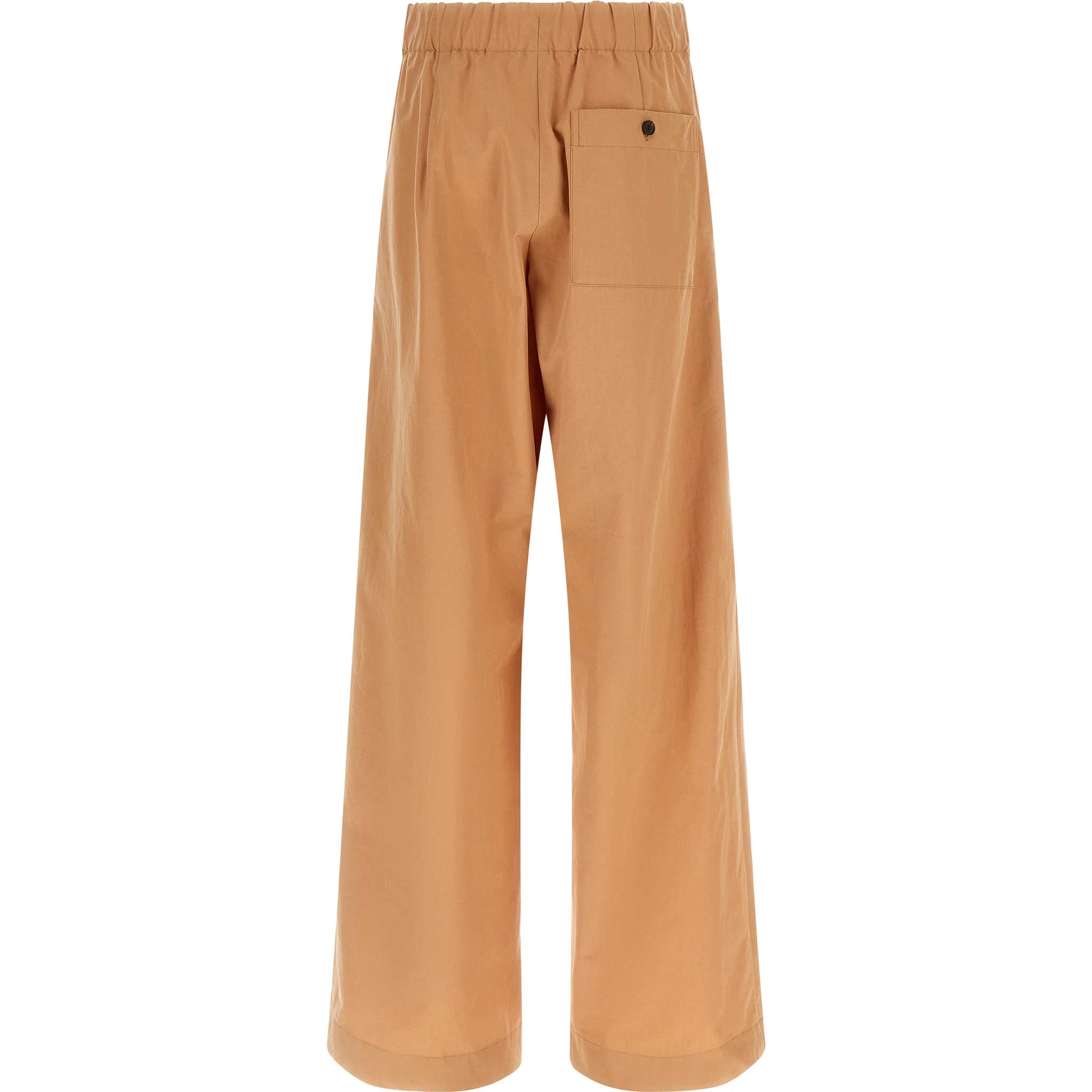 Multicolor Cotton Casual Pants