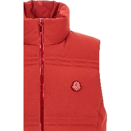 Multicolor Polyamide Sleeveless Jacket