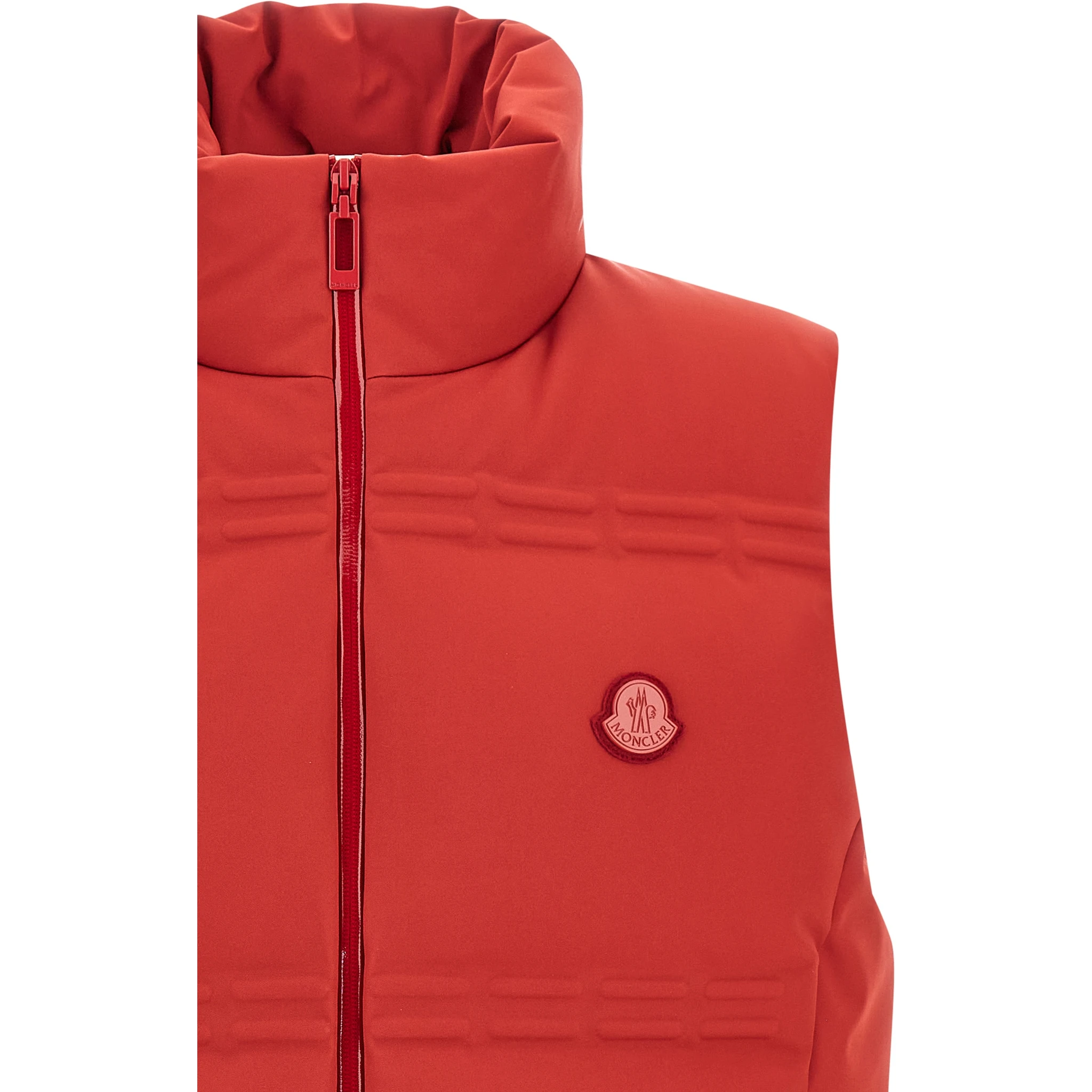 Multicolor Polyamide Sleeveless Jacket
