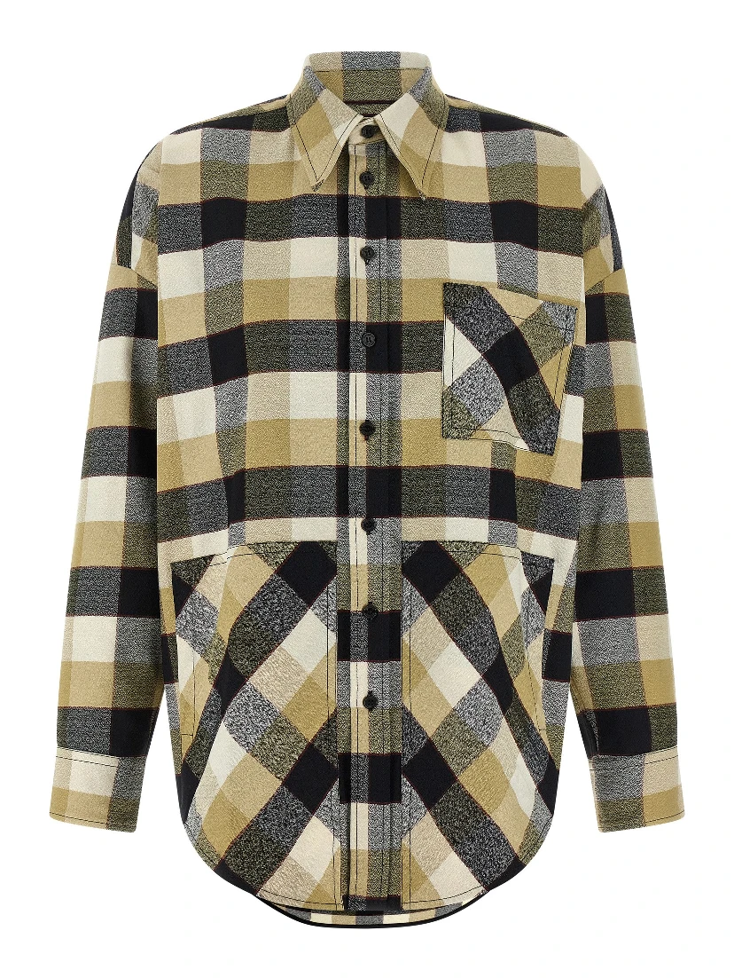 Beige Polyester Blouse