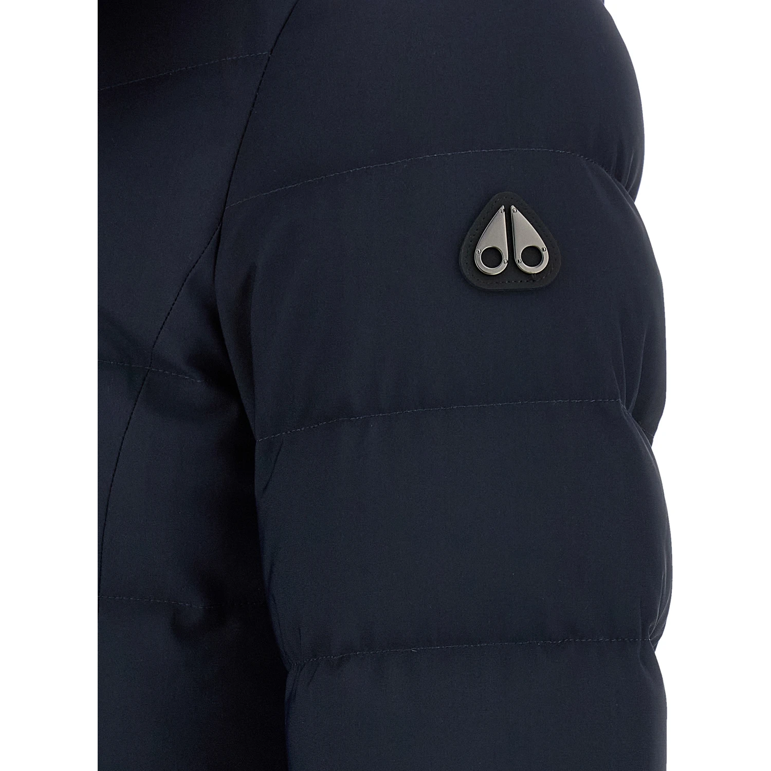 Blue Nylon Parka