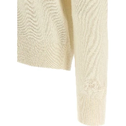 White Wool Cardigan