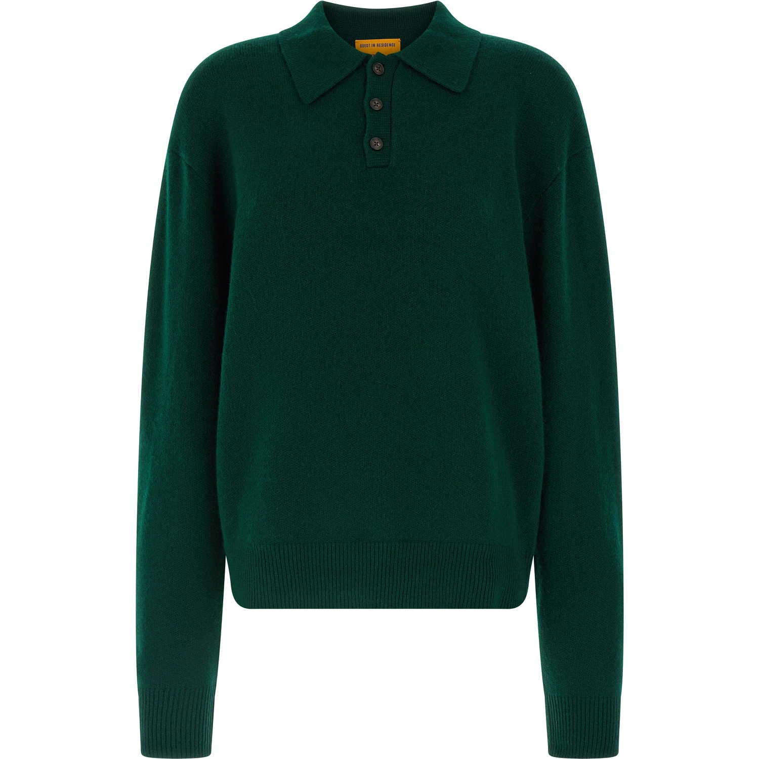 Bicolor Cashmere Polo Shirt
