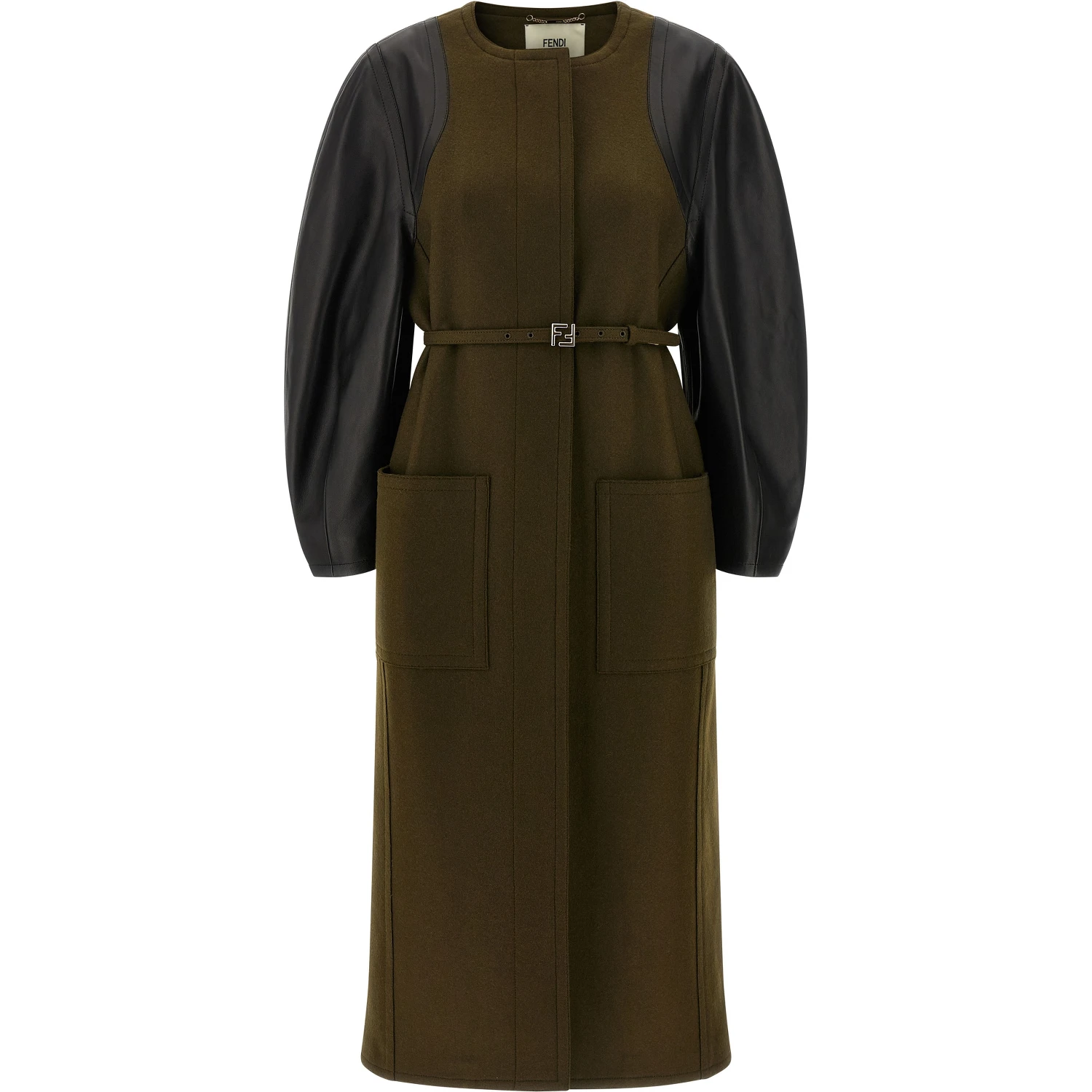 Bicolor Viscose Coat