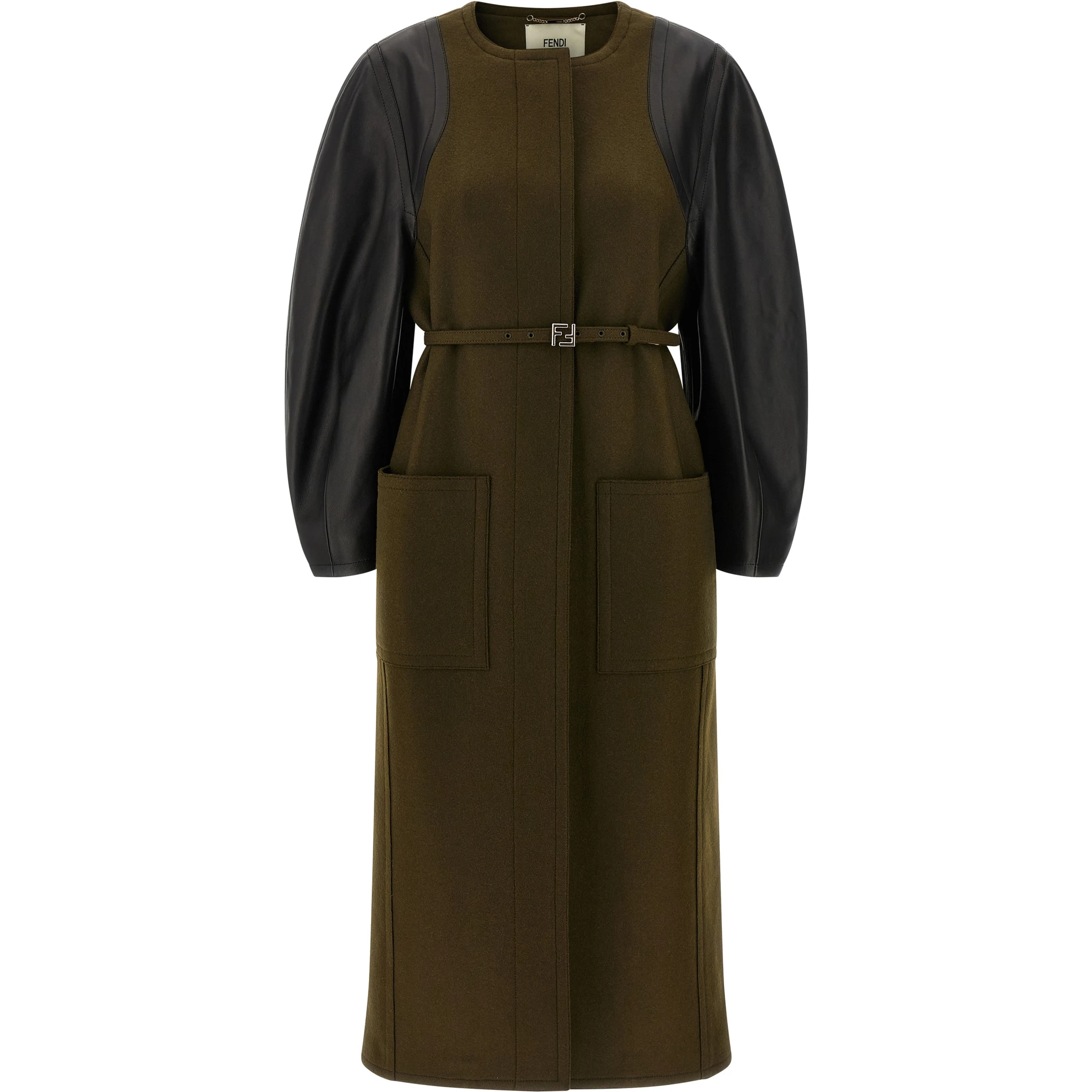 Bicolor Viscose Coat