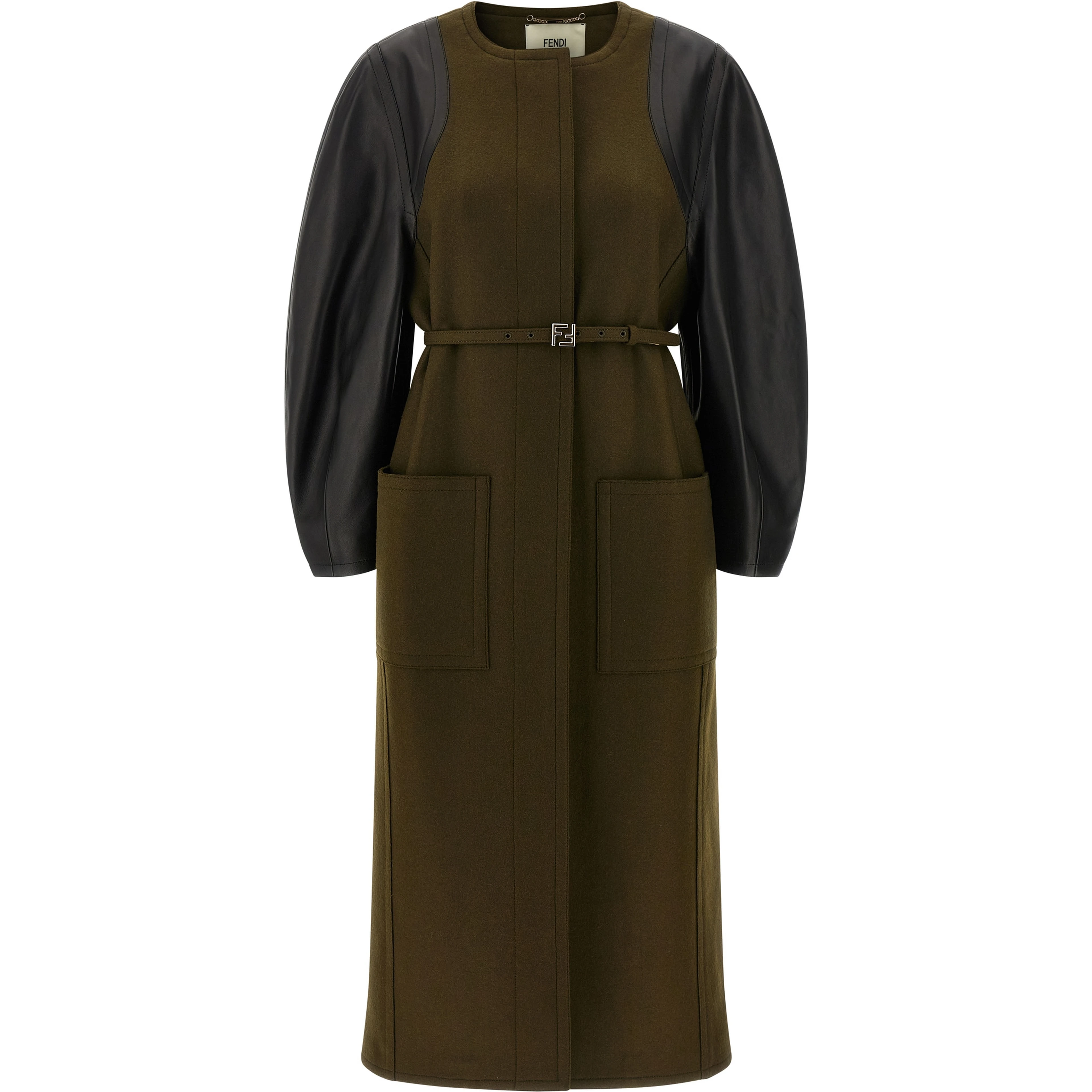 Bicolor Viscose Coat