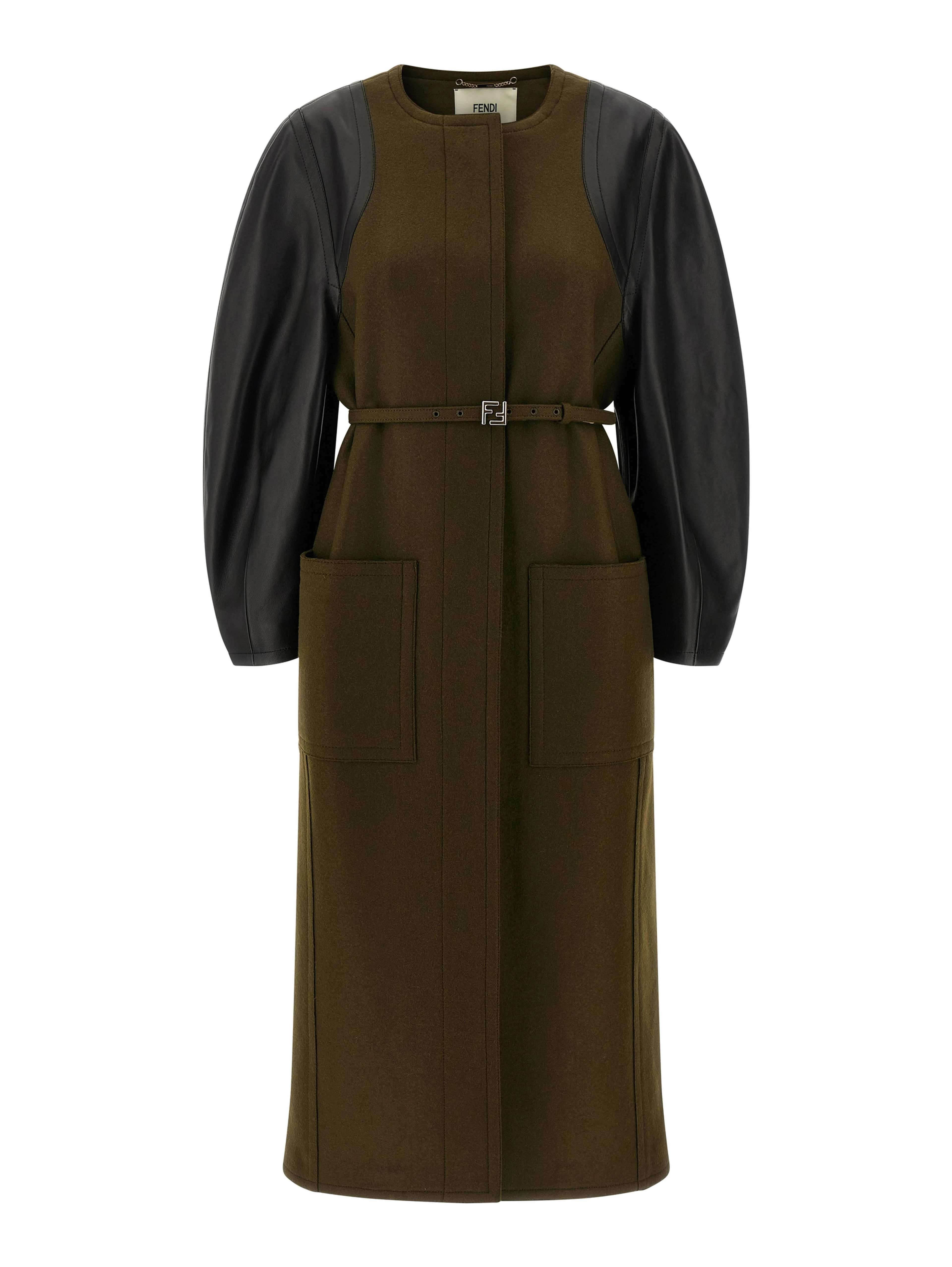 Bicolor Viscose Coat